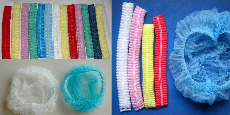 Mob Cap Non-Woven Clip Surgical Cap Disposable Plastic Products Kxt-Mc03