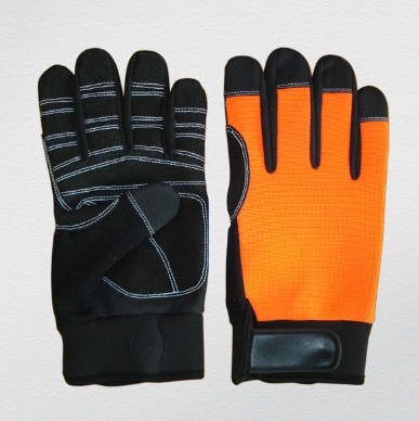 Synthetic Leather Mechanic Work Glove (7212)