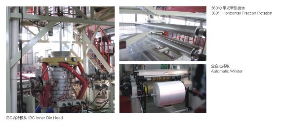 Muti Layer Coextruding Agriculture Thick Film Blowing Machine