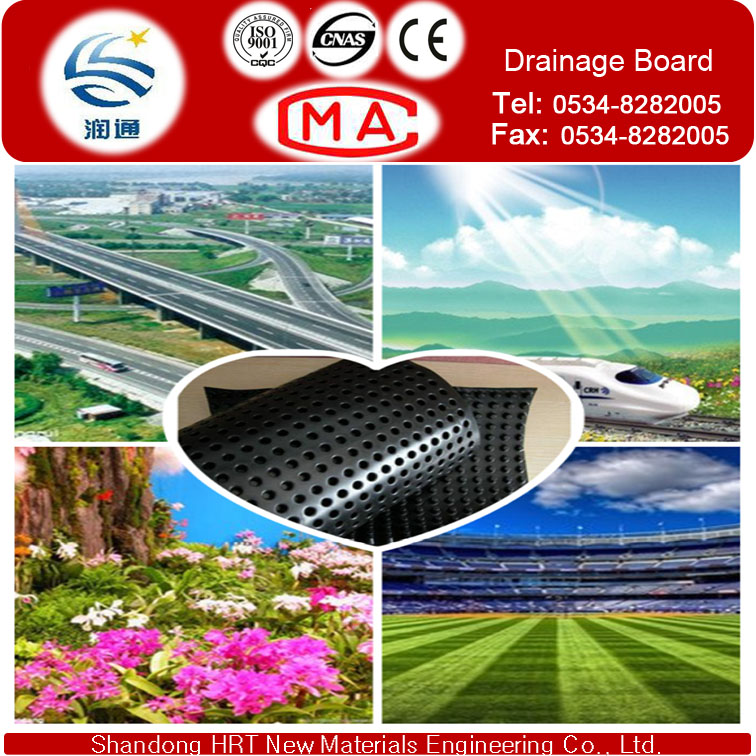 Football Field and Railway Subgrade Grade Drain Board