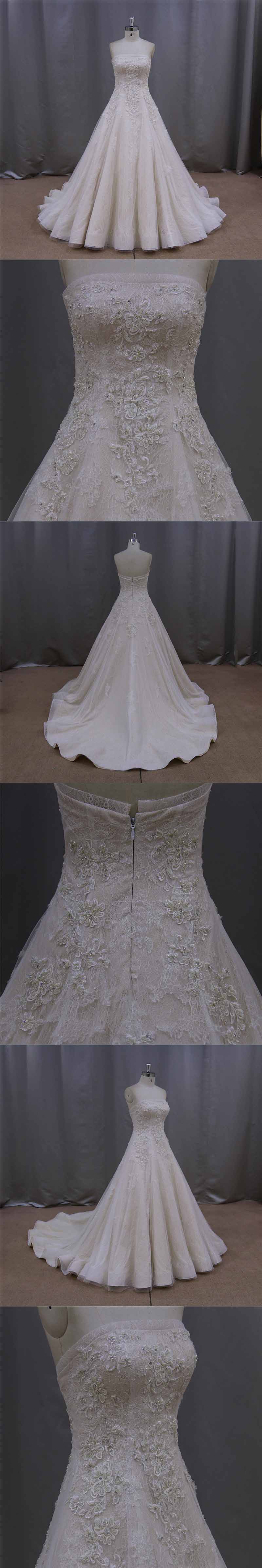 French Lace A-Line Bridal Gowns