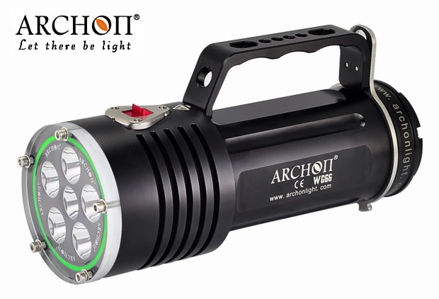 Archon Aluminium 50watts CREE L2 LED *6PCS Diving Torch with Ce&RoHS