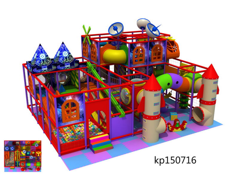 Indoor Playground Kids Play Center Equipment System Structure for Game