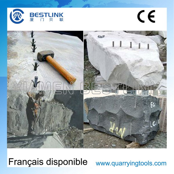 Manual Rock Splitter Wedges for Splitting Stone