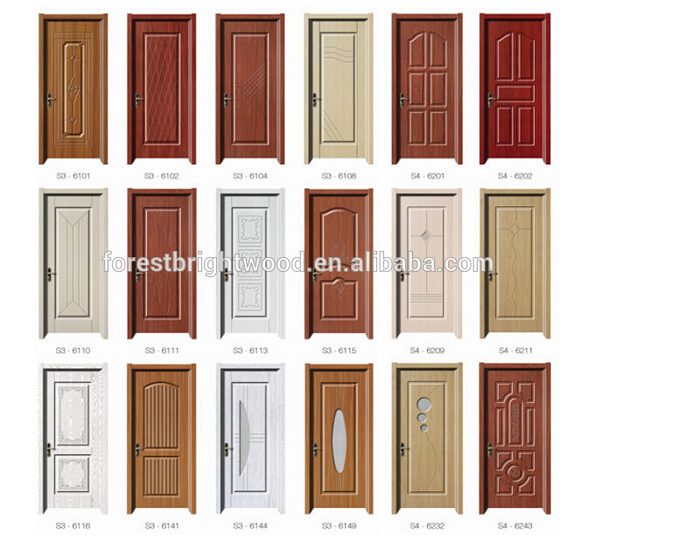 High Quality Interior Flush PVC Door