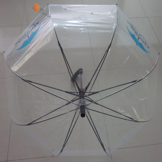 Plastic Fabric EVA J Handle Straight Pole Umbrella (YS-S001A)