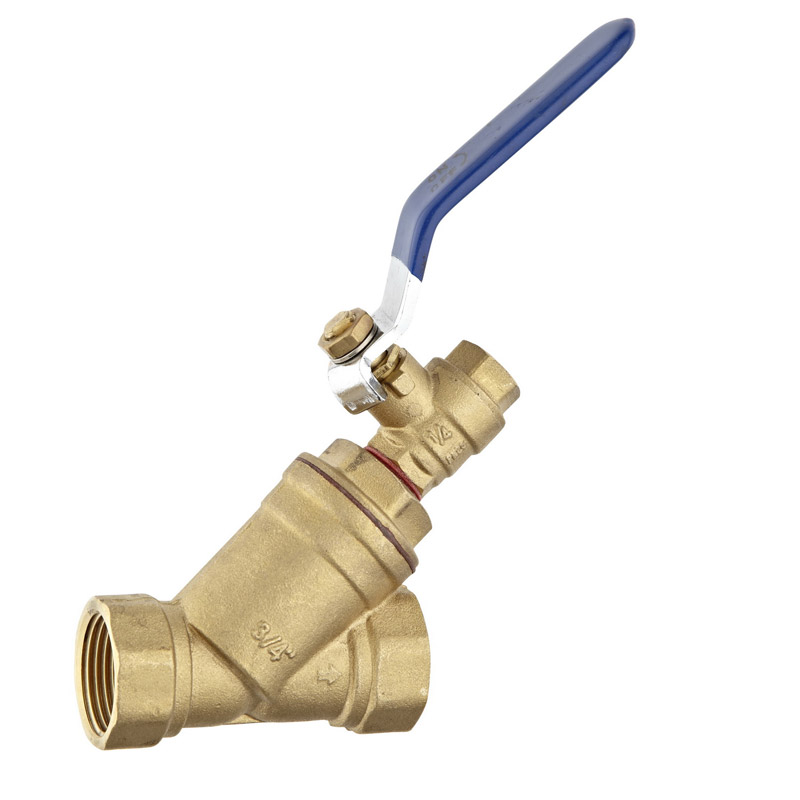 Brass Y Strainer with Ball Valve/Brass Check Valve (a. 0210)