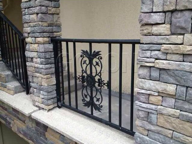 Assembled Powder Coating Aluminum Balcony Prices Railing