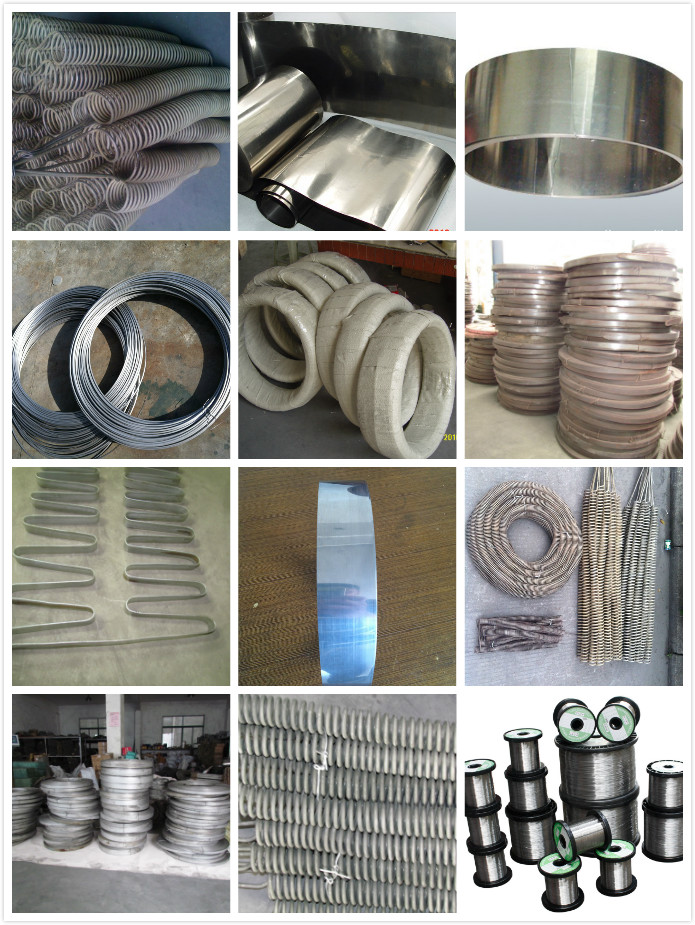 (ni80cr20, ni70cr30, ni60cr15, ni35cr20, ni20cr25, ni30cr20) Nichrome Resistance Heating Strip