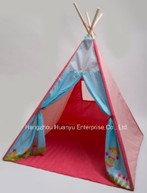 Factory Supply Colorful Girl Tent with Bottom