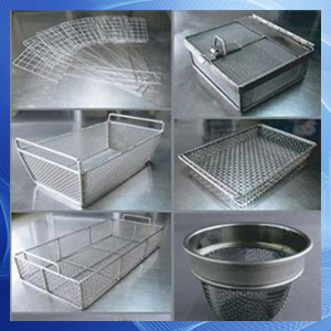 Wire Mesh Kitchen Cooking Basket