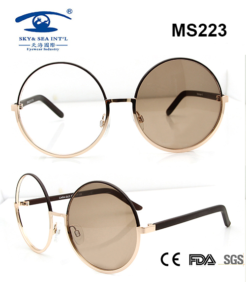 High Quality Latest Fashion Metal Sunglasses (MS223)