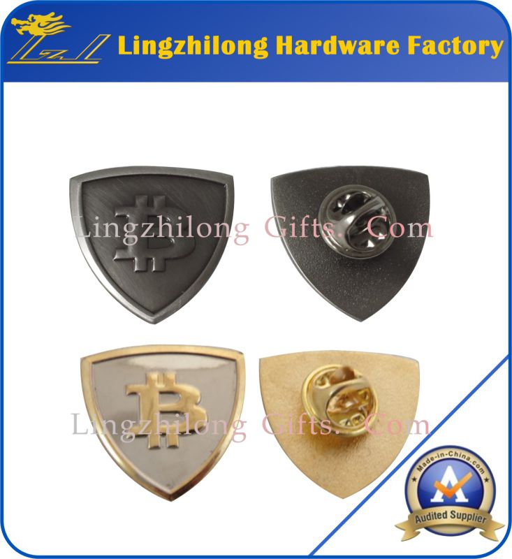 Die Casting Metal Badge Bitcoin Pin