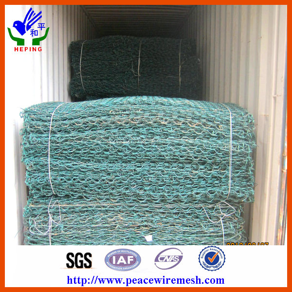 Hot DIP Galvanized PVC Coating Gabion Basket