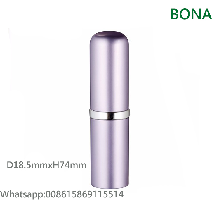 Luxury Aluminum Silver Lipstick Case for Makeup