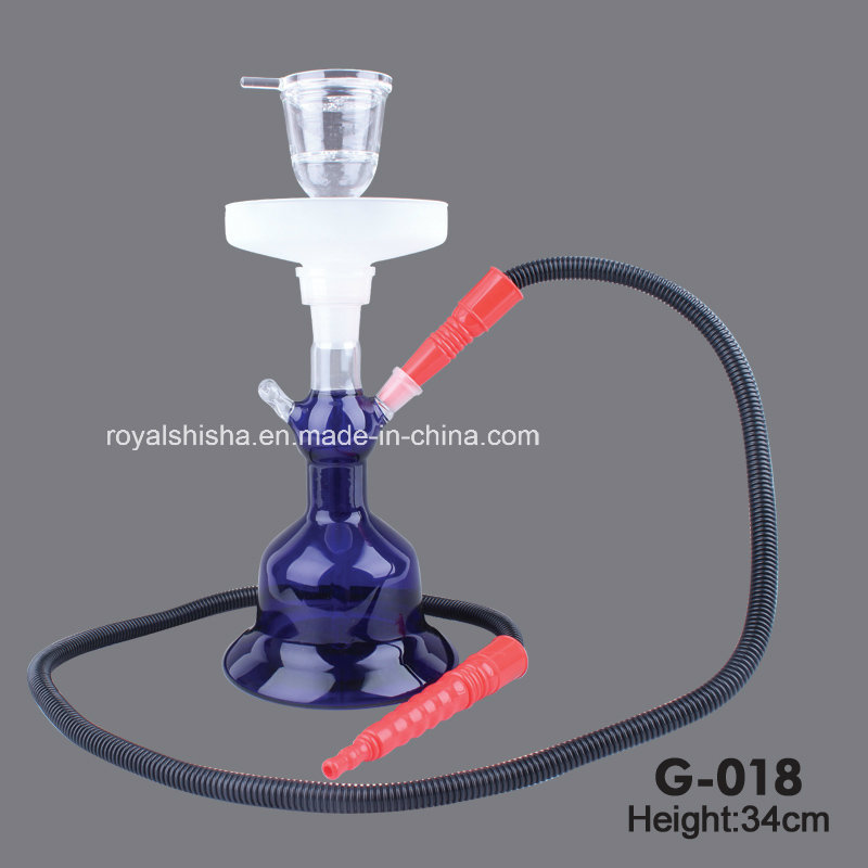 2016 New Design Frosted All Glass Hookah Shisha