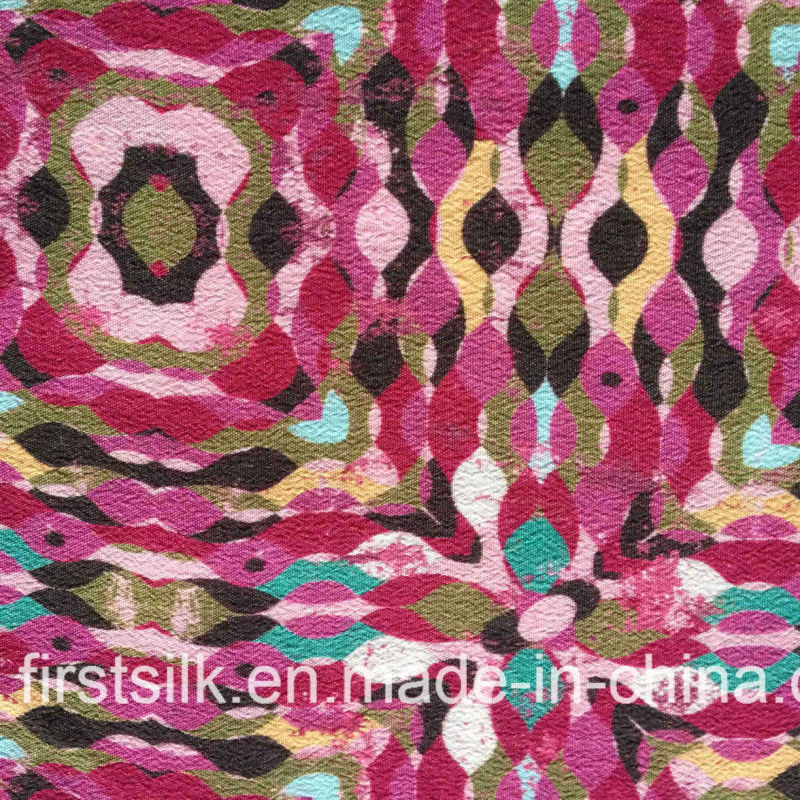 Viscose Silk Burn-out Fabric