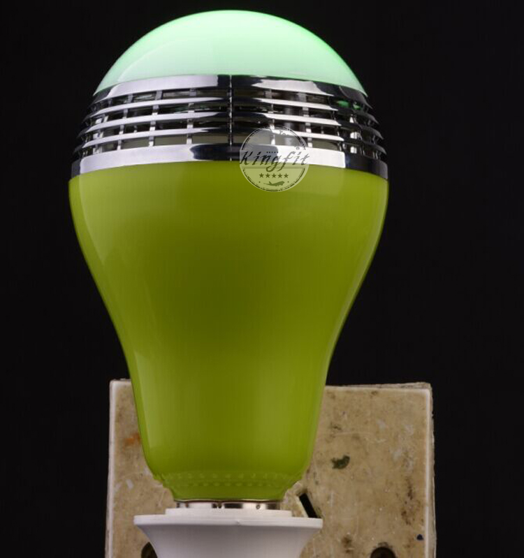 APP Control Smart Bluetooth Bulb Speaker with LED Light