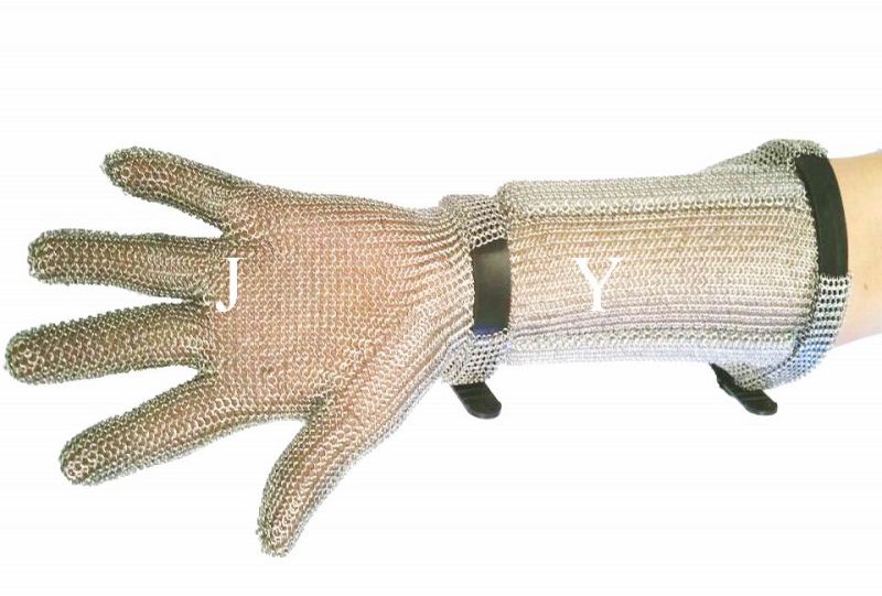 Three Fingers Stainless Steel Wrist Glove