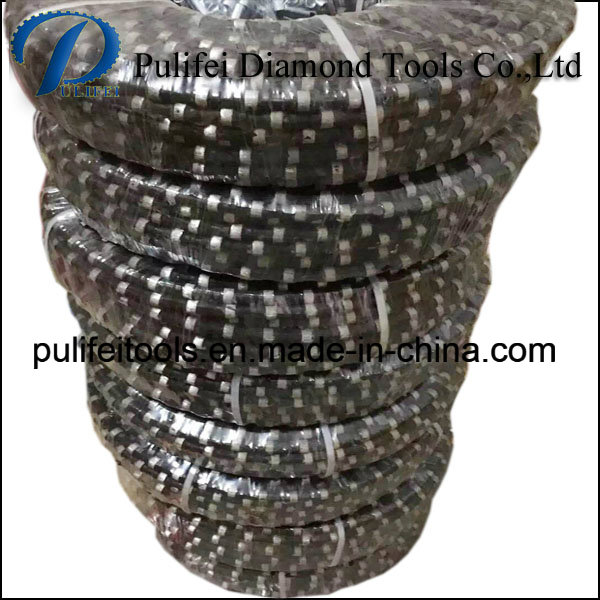 Plastic PVC Diamond Wire Saw for Granite Cutting