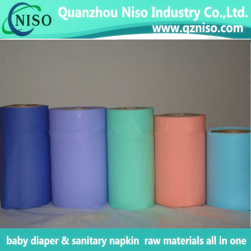 Sanitary Napkin Backsheet Color Stretch Film with SGS Certification