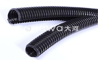 PVC/PP/PA/PE/EVA Ripple Plastic Cable Conduit Wire Protection Hose