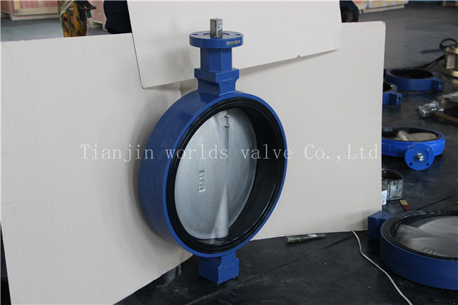 Universal Flange Connection Butterfly Valve with Ce ISO Wras Certificates