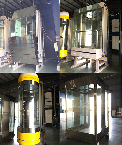 Small Machine Room Panoramic Elevator with Good View