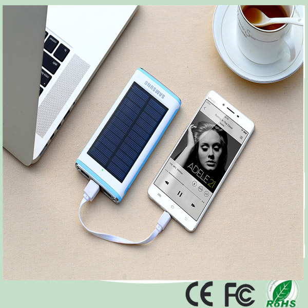 Hot Selling 12000mAh 3USB Portable Solar Charger Powerbank for iPhone 5 5s 6 Samsung Xiaomi LG (SC-7688)