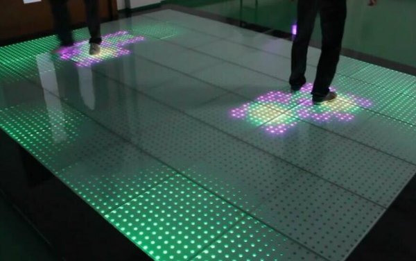 Colorful Time Tunnel LED Dance Floor 3D