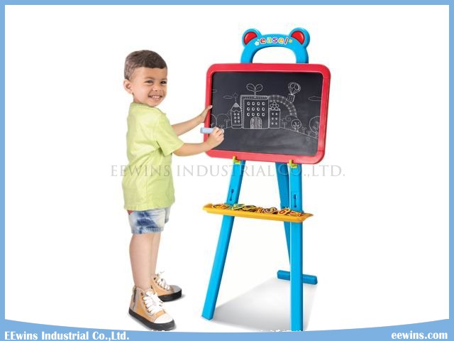 Sketchpad Study Toys Frame Learning Easel 3 in 1 Drawing Board