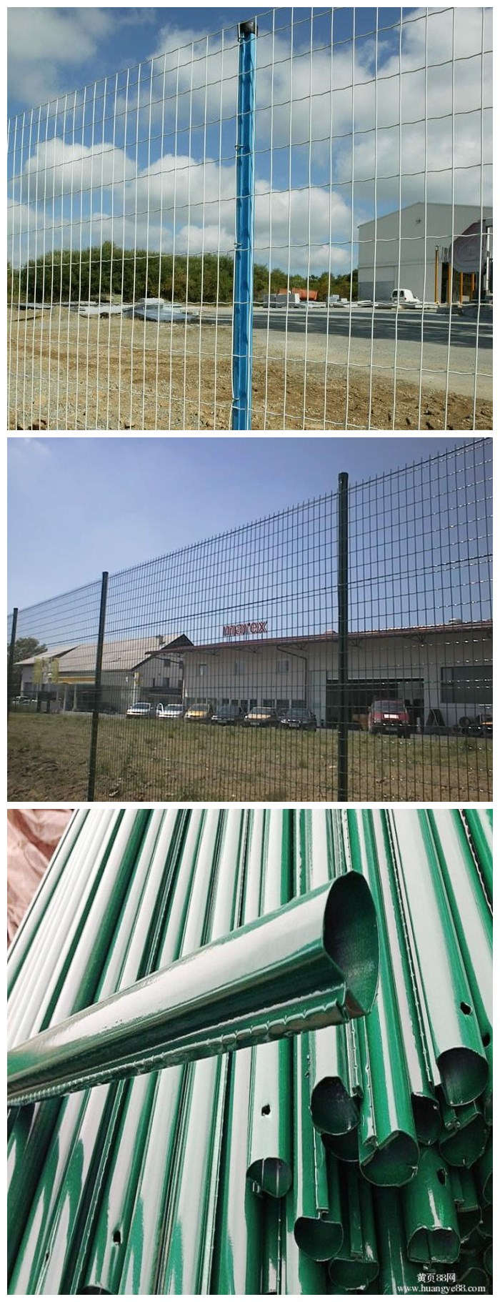 PVC Coated Welded Holland Wire Mesh Fence (Anjia-059)