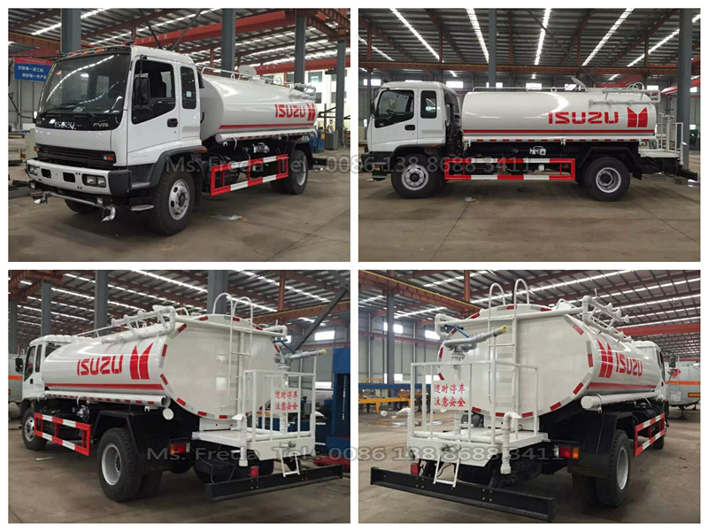 Isuzu 15000L 240HP Water Water Tanker Truck