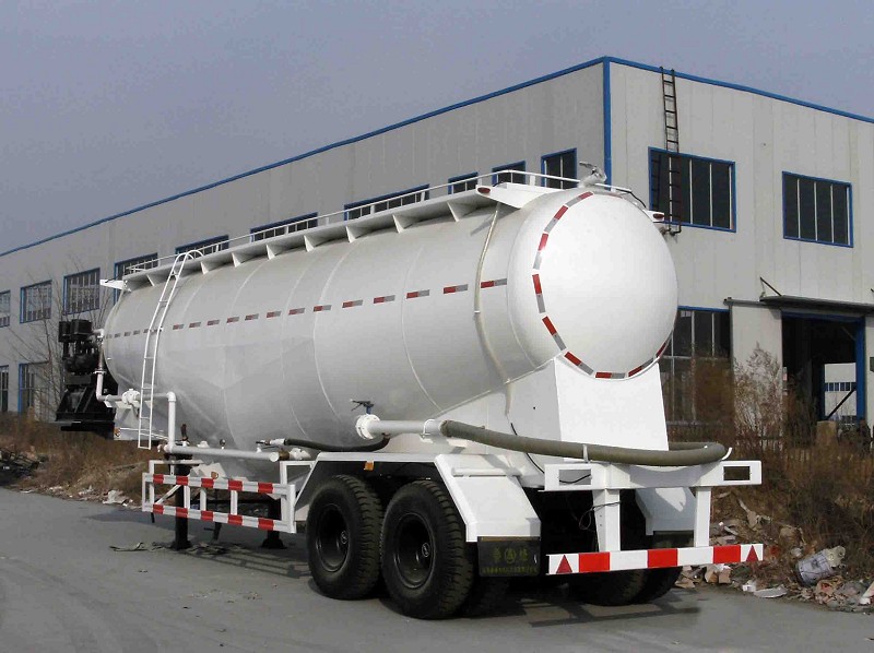 Lufeng 3 Axles 65cbm Bulk Cement Tanker Semitrailer for Sale