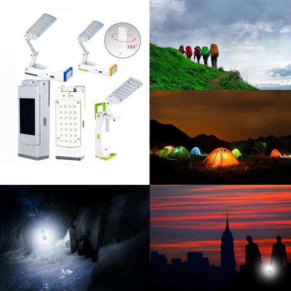 Solar Charging LED Reading Lamp