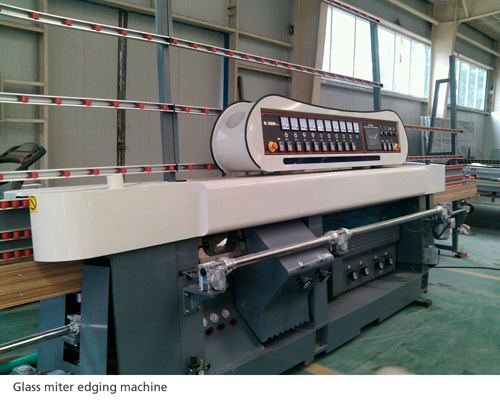 Synchronous Belt Transmission Glass Miter Eedging Machine