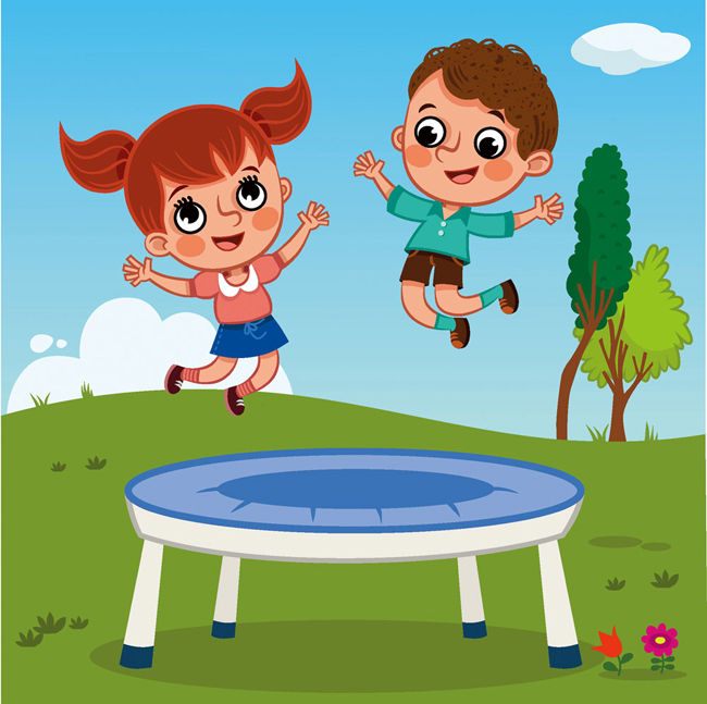 Kids Trampoline Park Games for Indoor Amusement Park