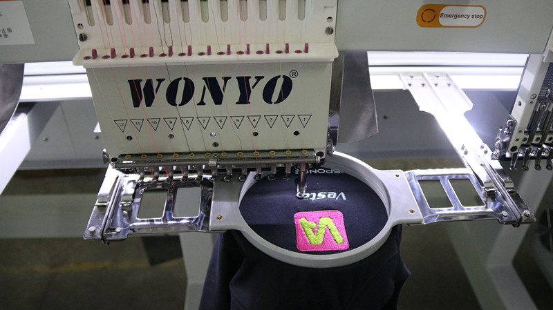 Flat Knitting Embroidery Machine for Cap T-Shirt Flat Embroidery with 3 Functions