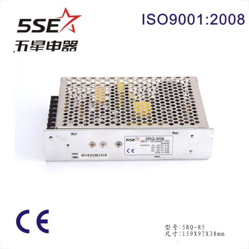 Rq-85c 85W Multiple Output Switching Power Supply 5V 15V -5V -15V