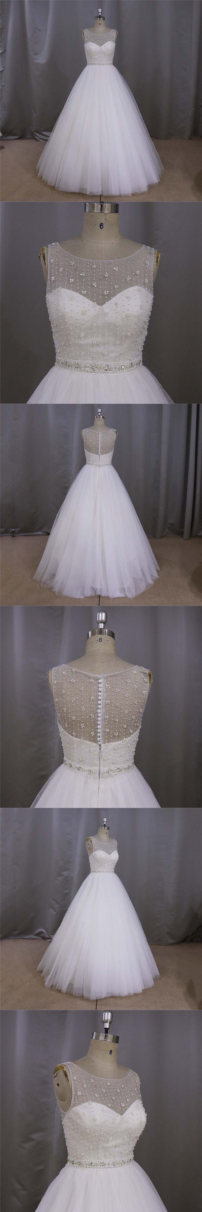 2016 Romantic Sweetheart Lace Bridal Dresses