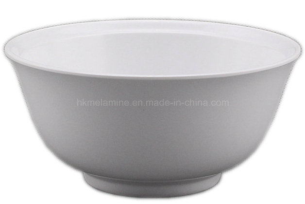 White Round Melamine Soup Bowl (BW7183)