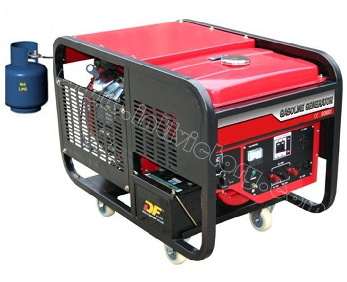 2kVA~7kVA LPG Liquefied Petroleum Gas Portable Generator