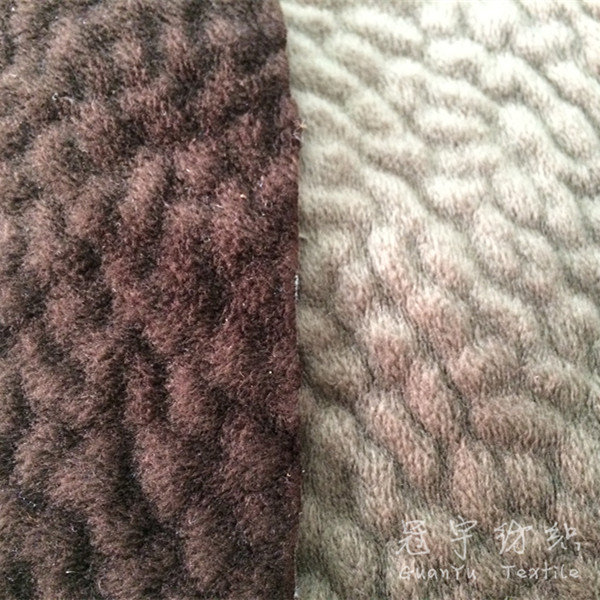 Washed Velvet Elephant Skin Fabric for Home Textile Upholstery