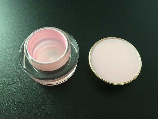 Acrylic Round Cream Jar for Cosmetic Packaging/Sample Sack Bottles