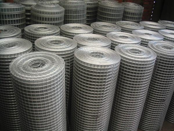 Construction Material Electro Galvanized Square Welded Wire Mesh