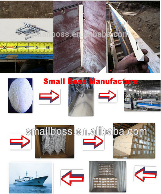 PVC Chamfer Strip/Construction Timber Fillets/ Triangle Wood Strips/ Chamfer Strips