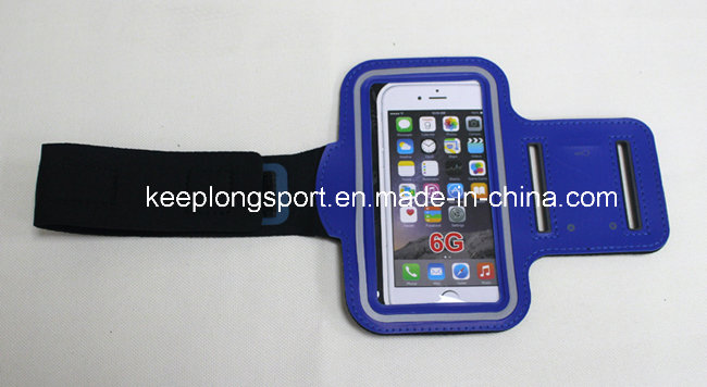 Fashionable Neoprene iPhone Armband, Neoprene Phone Case