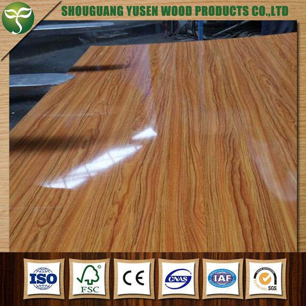 UV MDF, UV Coated Fiberboard, UV Laminated Fiberboard