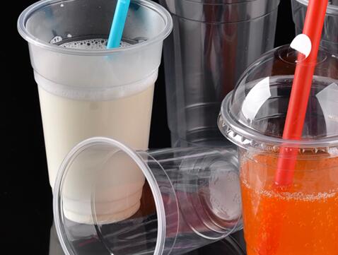 Disposable Clear Plastic Cups, Iced Coffee