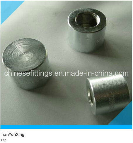 ANSI Forged Fittings Socket Weld/Threaded Carbon Steel Cap